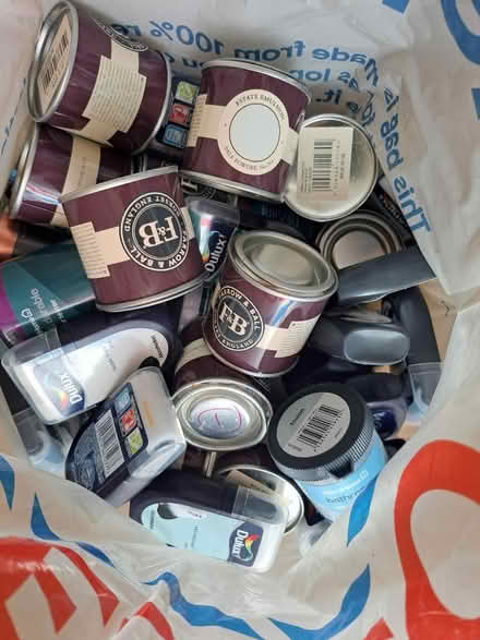 Photo of free 37 Paint Sample Pots (Bexley DA5) #1