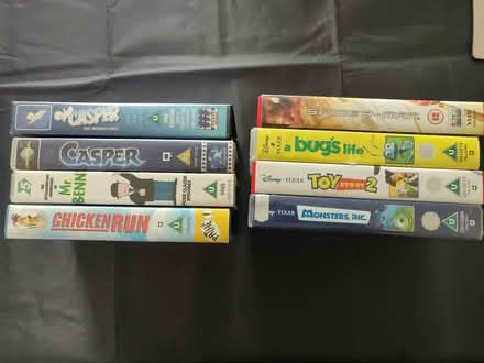 Photo of free Kids VHS tapes (Fleet GU52) #1