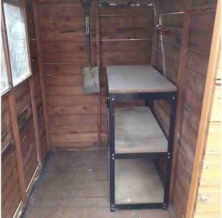 Photo of free Metal shelving for shed or garage (Kings Road area, Horsham) #1
