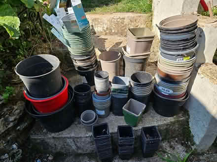 Photo of free Plant pots from 9cm up to 'big' (Randwick GL6) #1