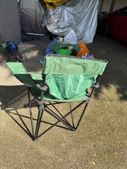 Photo of free Green fiishing camping chair (Branksome Dorset BH12) #2