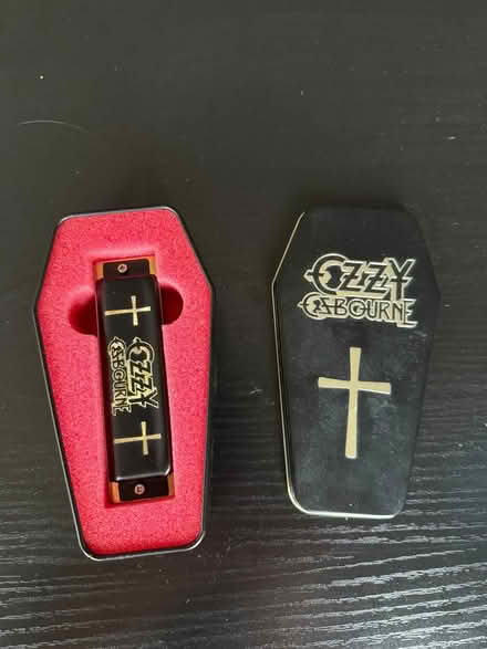 Photo of free Ozzy Osbourne signature harmonica (West New York) #1