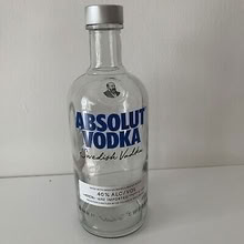 Photo of Empty Absolut Vodka bottle (70cl) (Temple Mills E11) #1