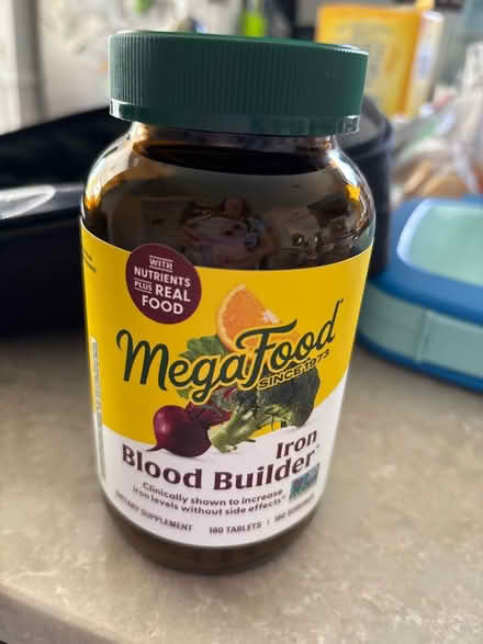 Photo of free Iron supplement (open container) (Evanston (Green Bay & Emerson)) #1