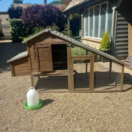 Photo of free Chicken coop & chicken feeder (Lode, Cambridgeshire) #1