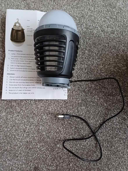 Photo of free Rechargable fly/mosquito zapper (Paulsgrove PO6) #1