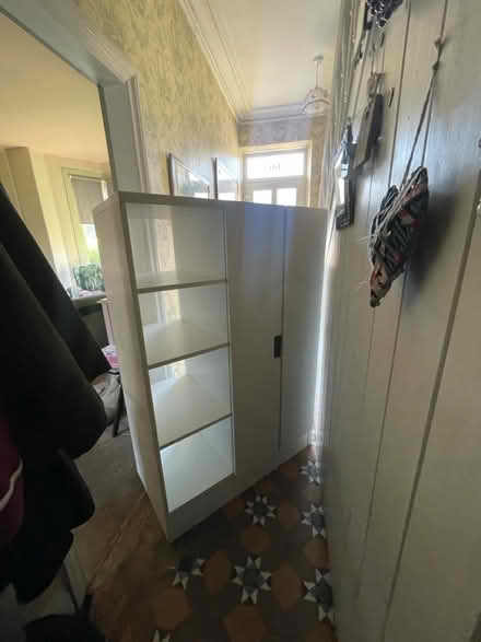 Photo of free Child’s wardrobe and shelf unit (Halton LA2) #1