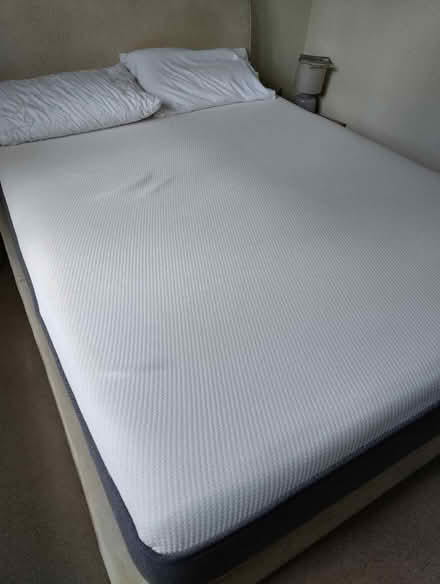 Photo of free King size mattress (and divan available) (Leigh RH2) #1