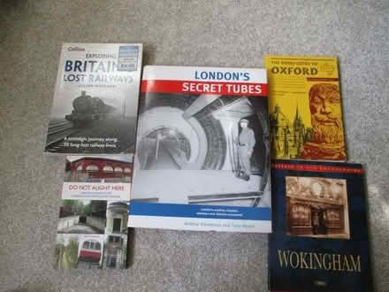 Photo of free Railway/tube/town books (Innsworth GL3) #1