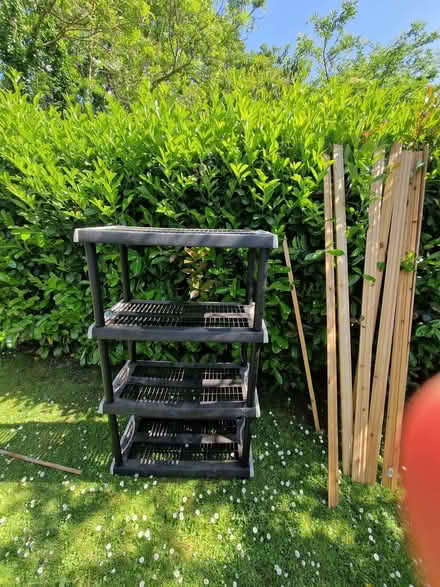 Photo of free Plastic strong storage shelves (Sunningdale SL5) #1