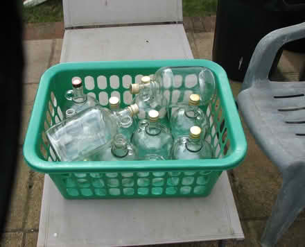 Photo of free Two Litre Cider Jugs x 10 (Corringham SS17) #1