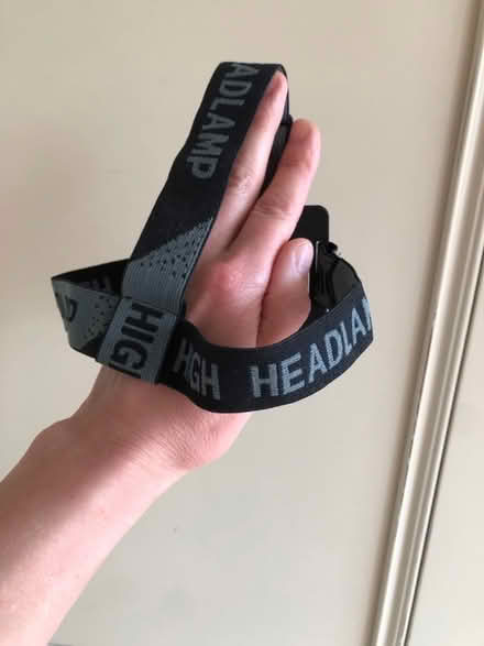 Photo of free Head torch strap (Harrogate HG2) #2
