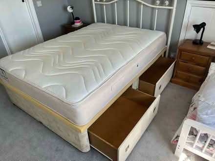 Photo of free Double divan drawer bed (Tiptree CO5) #1