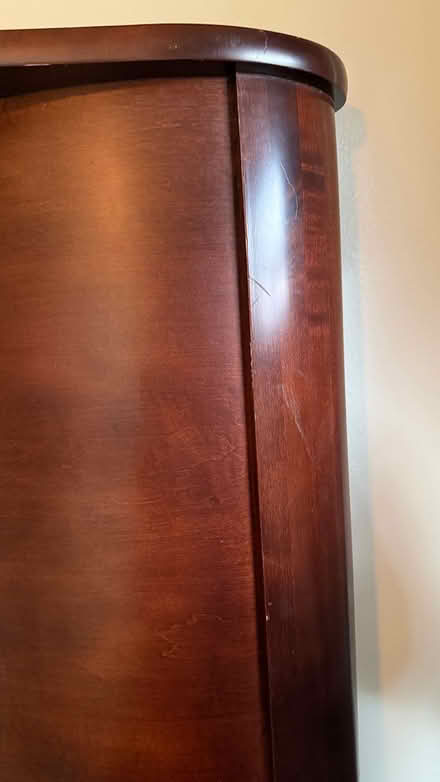 Photo of free Solid Cherry Wood Queen Sleigh Bed (Cully) #2