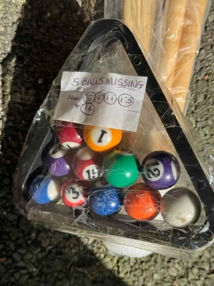 Photo of free Mini Pool Game with cues - Parts (Branksome Dorset BH12) #2