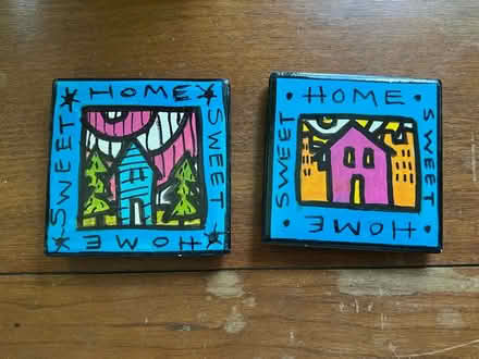 Photo of free Two Tile Magnets (5 blocks S of DGSHS) #1