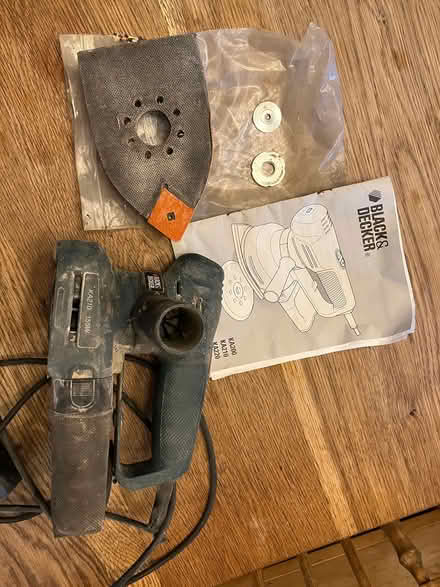 Photo of free Black & Decker working sander (Storrs S6) #1