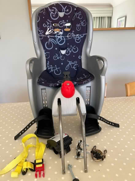 Photo of free Hamax Child Bike Seat. Broken strap (West Kirby) #1