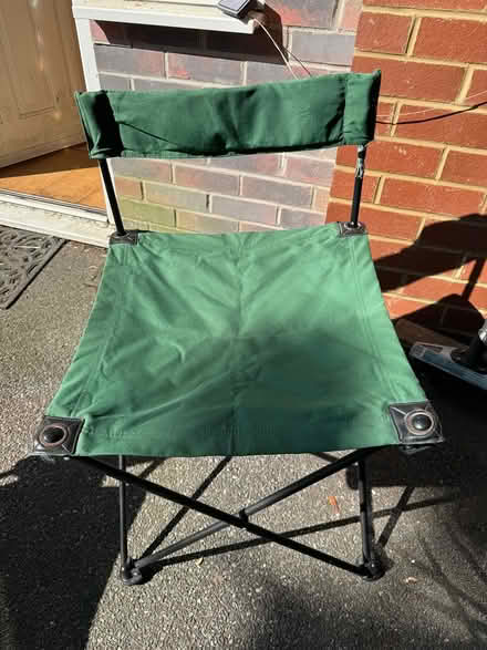 Photo of free Green Camping chair -Good (Branksome Dorset BH12) #1