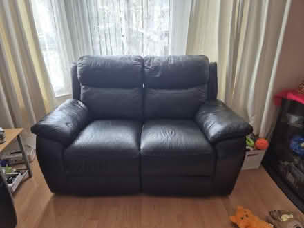 Photo of free 3 seater & 2 seater recliner sofa (Ilford) #1