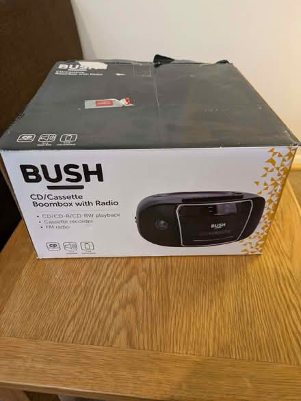 Photo of free Bush CD/ Tape player (Irthlingborough NN9) #1