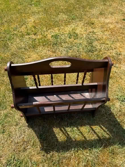 Photo of free Wooden magazine holder (Warden Hill GL51) #3