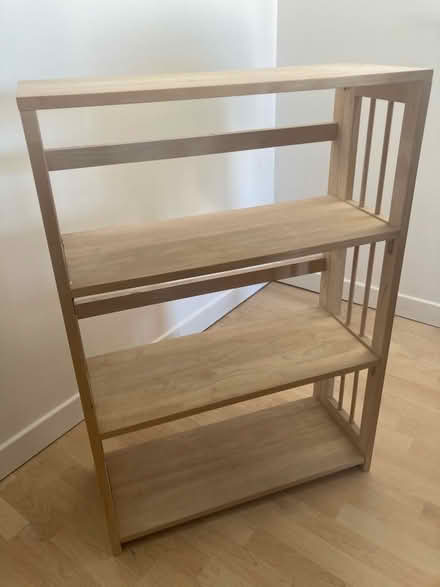 Photo of free Collapsible wooden bookshelves (Pilton EH5) #2