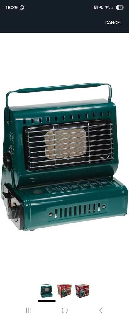 Photo of Camping heater (Macclesfield) #1