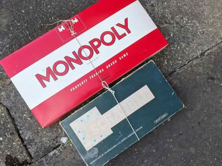 Photo of free Monopoly and Scrabble Games - used... (IP3) #1