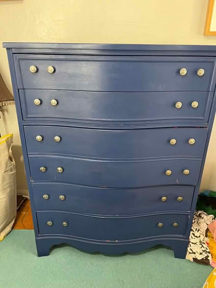 Photo of free 5-drawer Wooden dresser (Washington and Lomas) #1