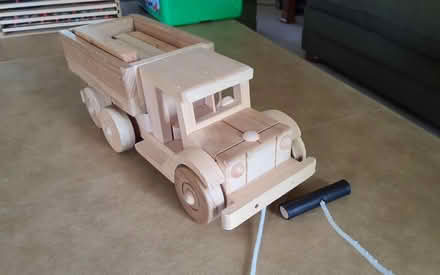 Photo of free wooden dump truck (Macomb Twp.) #2