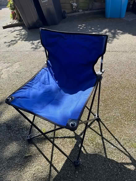 Photo of free Blue Canping/Fishing chair 1990s (Branksome Dorset BH12) #1