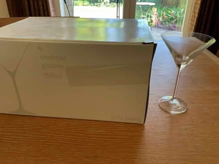 Photo of free 6 Martini style cocktail glasses - Boro’ Green (Crouch TN15) #1