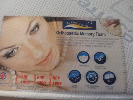 Photo of free Double mattress (Willowbrae EH8) #2