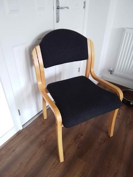 Photo of free 4 chairs (black (CV2) #2