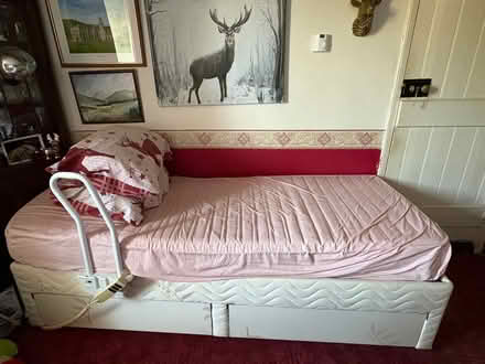 Photo of free Single electric reclining divan bed (Newton St Loe CP) #1