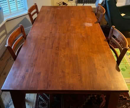 Photo of free Table and 4 chairs (Pennington Green WN2) #1