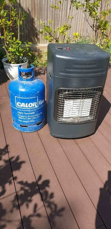 Photo of free Gas Heater with empty bottle (Ferring BN12 area.) #1
