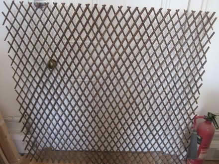 Photo of free Folding wood garden trellis panel. (Canonbury N1) #1