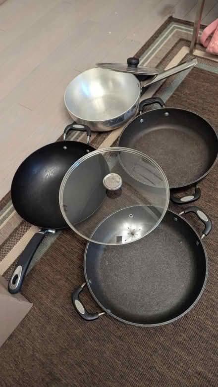Photo of free Set of plates and pots (Thornhill) #1