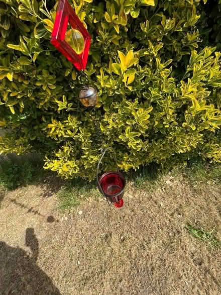 Photo of free Long glass hanging tealight holder with elephant (Polegate BN24) #4