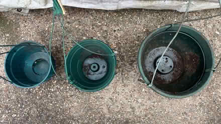 Photo of free 3 plastic hanging baskets (Goldhanger CM9) #2