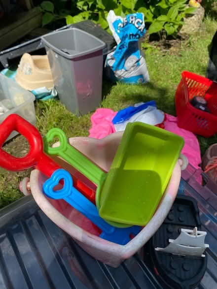 Photo of free Selection of beach toys with small boat (East Twerton) #2