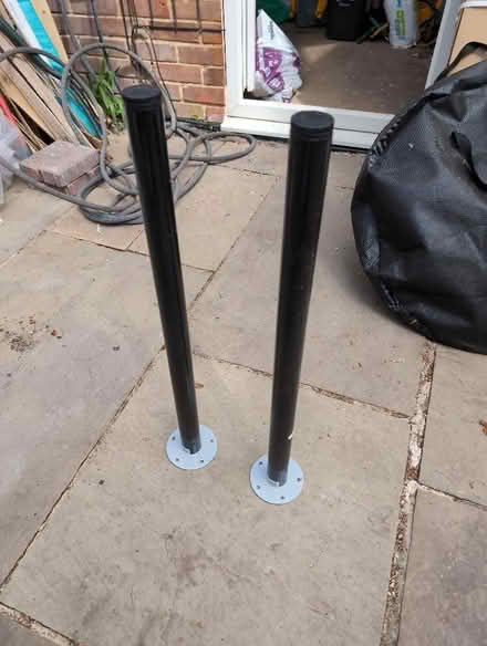 Photo of free Two IKEA table legs (new) (Woodley RG5) #1