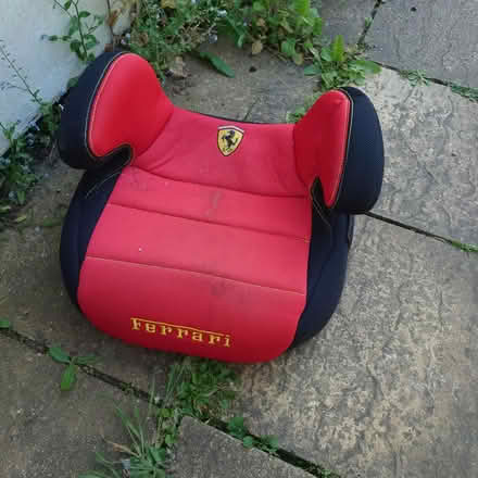 Photo of free Ferrari booster seat (Cainscross Rd nr Homebase) #1