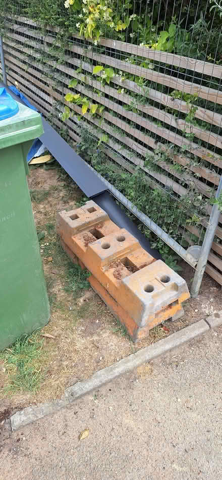 Photo of free Heras Fence Panel with 2 feet (Molesey) #2