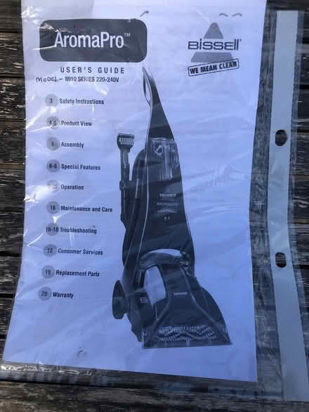 Photo of free Carpet cleaning machine (Farnborough GU14 0ED) #3