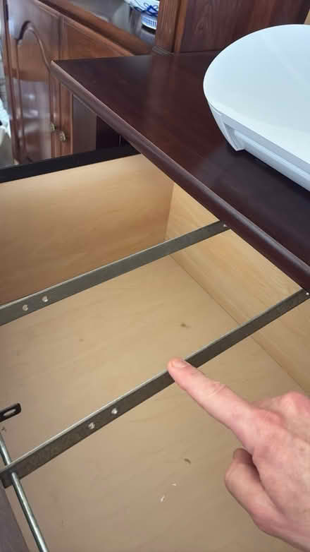 Photo of free Cherry wood Filing cabinet (Pacifica) #2