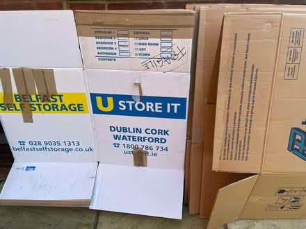 Photo of free Cardboard storage/moving cartons (Marsworth HP23) #1