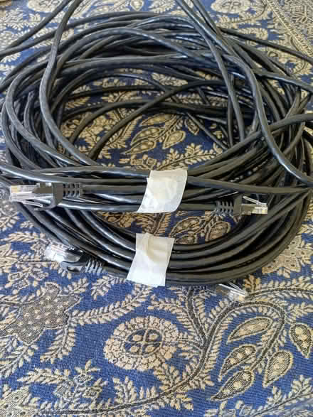 Photo of free ethernet cables (Sun In The Sands Roundabout SE3) #1